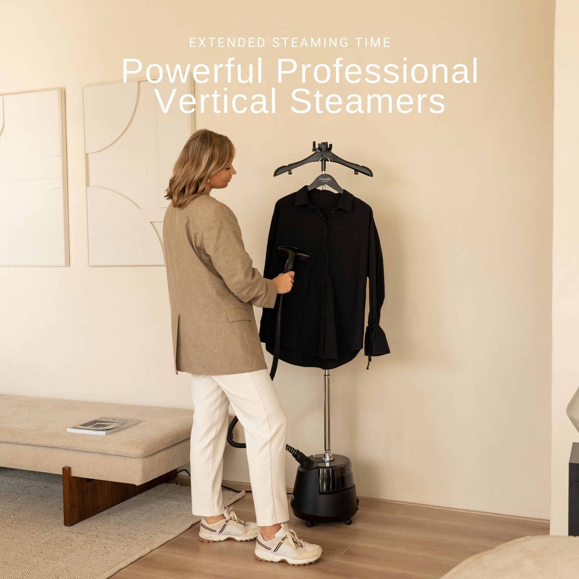 VINATO Stoomstomer, verticale stoomstrijkijzer met waterreservoir van 1,35 liter, 11 stoomfuncties voor stofverzorging, antibacteriële stoomborstel voor alle soorten textiel, 2000 W VINATO Stoomstomer, verticale stoomstrijkijzer met waterreservoir van 1,35 liter, 11 stoomfuncties voor stofverzorging, antibacteriële stoomborstel voor alle soorten textiel, 2000 W