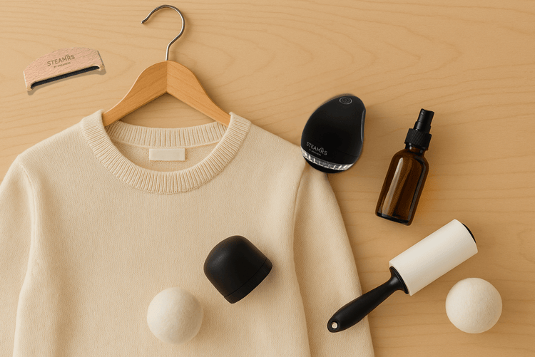 Kleding duurzaam verzorgen: 13 praktische tips voor een bewuste garderobe - STEAMRS