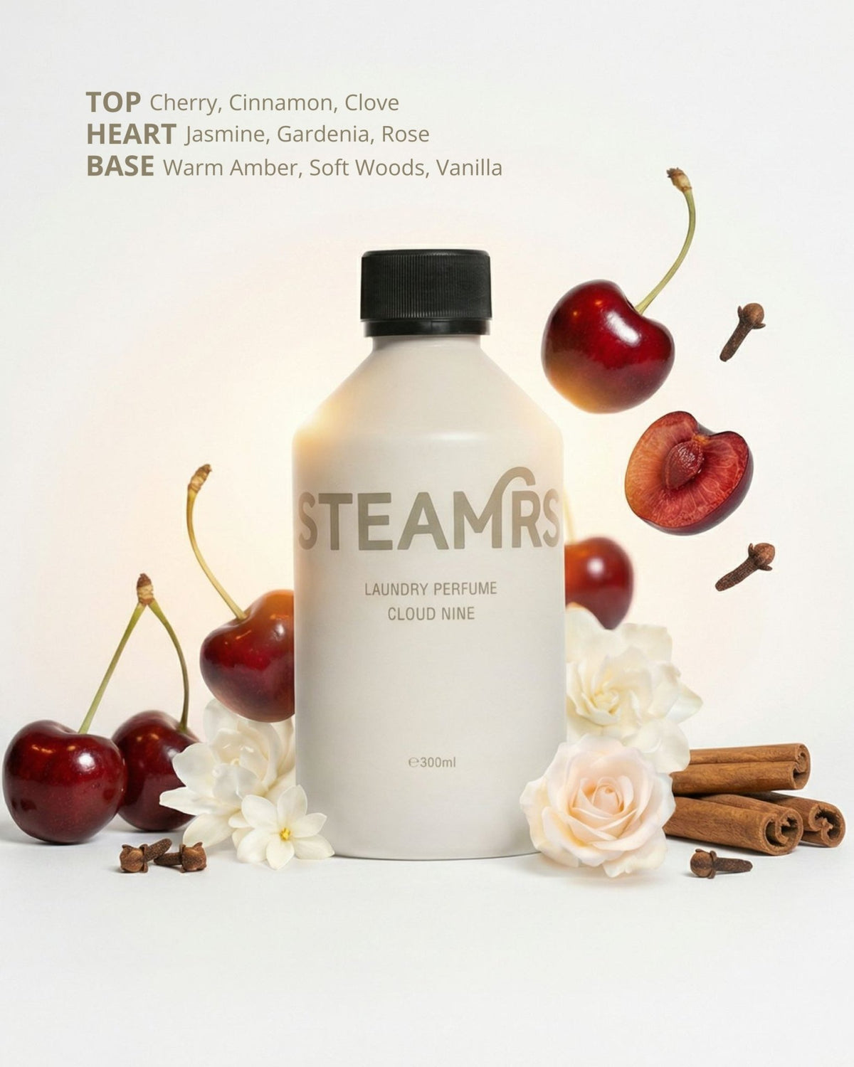 Cloud Nine wasparfum tussen de ingrediënten van de geur