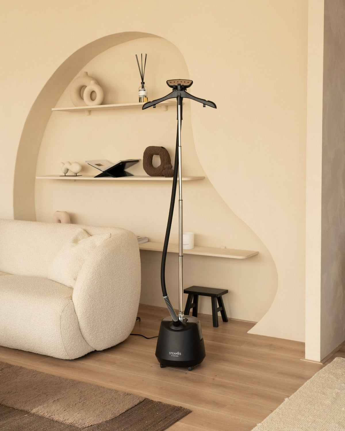 Professionele kledingstomer, verticale kledingstomer, krachtig 1700 W, klaar in 30 seconden, 80 minuten continu gebruik, 1,7 l, accessoires inbegrepen, 30 g/min (roze-1700 W Professionele kledingstomer, verticale kledingstomer, krachtig 1700 W, klaar in 30 seconden, 80 minuten continu gebruik, 1,7 l, accessoires inbegrepen, 30 g/min (roze-1700 W