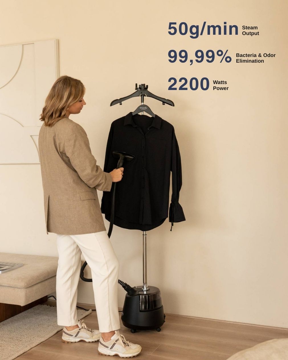 Défroisseur professionnel — Noir