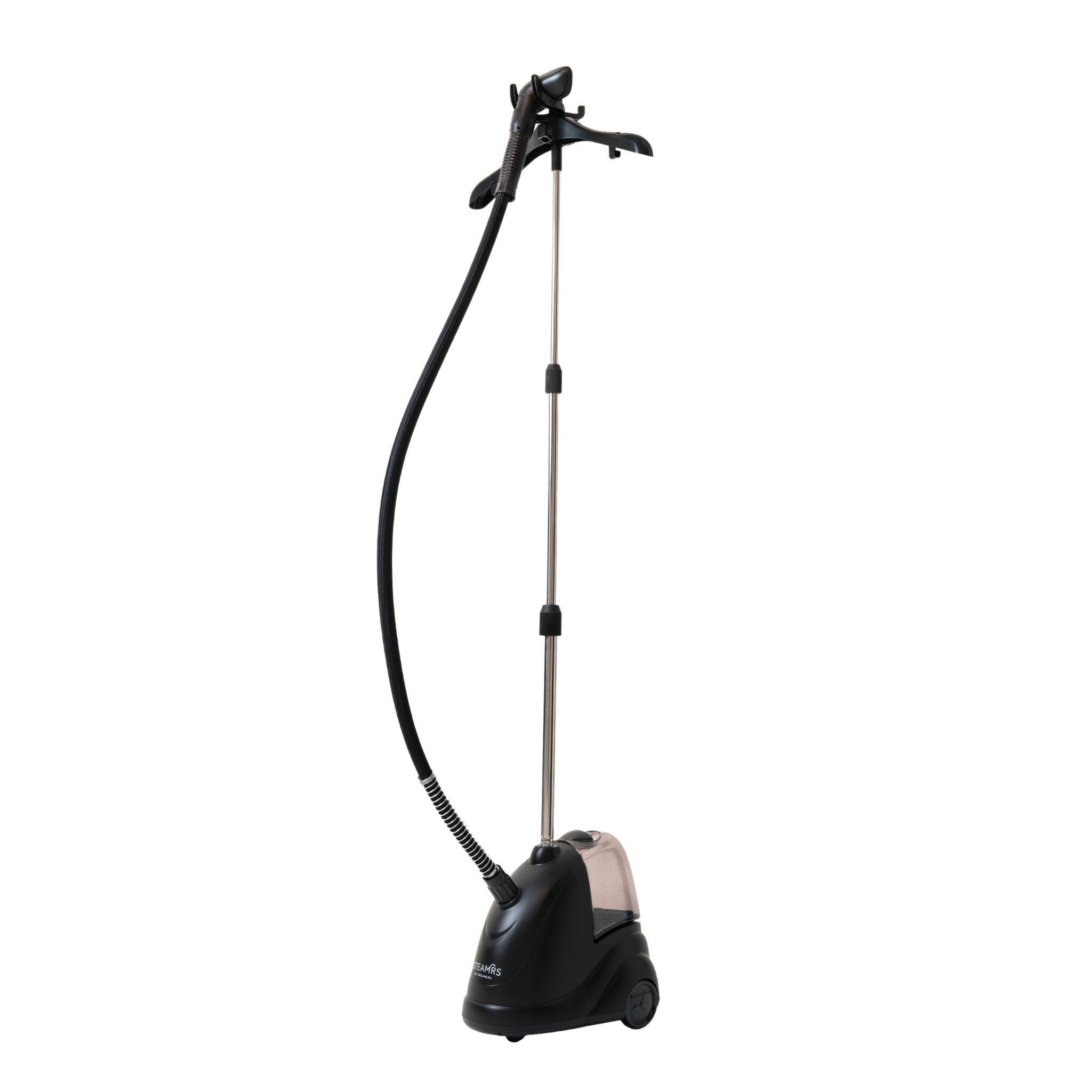 midi garment steamer vertical steamer with stand black from the brand STEAMRS